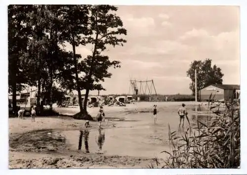 Foto Ak Mönkebude Kreis Ueckermünde Strand 1971
