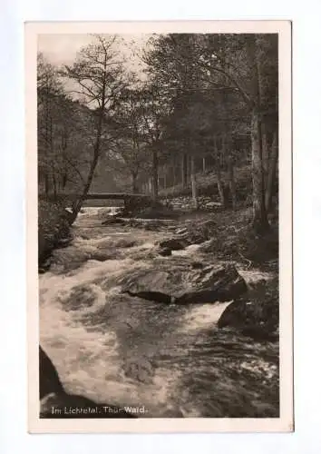 Foto Ak Im Lichtetal Thüringer Wald