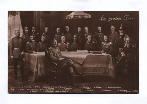 Ak Aus großer Zeit Feldpost 1916 Kronprinz Wilhelm Kaiser Wilhelm