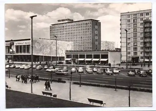 Foto Ak Berlin Karl Marx Allee 1965