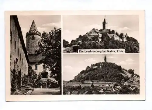 Ak Die Leuchtenburg bei Kahla Thüringen 1959