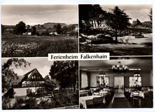 Ak Ferienheim Falkenhain 1969 Betriebsferienheim und Gaststätte