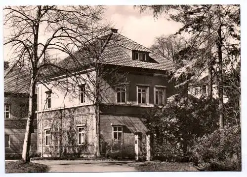 Foto Ak Weimar Liszthaus 1971