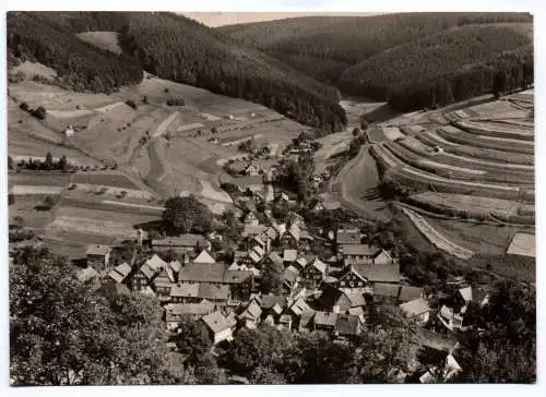 Foto Ak Schönbrunn Kreis Hildburghausen Ortsteil Oberneubrunn 1974