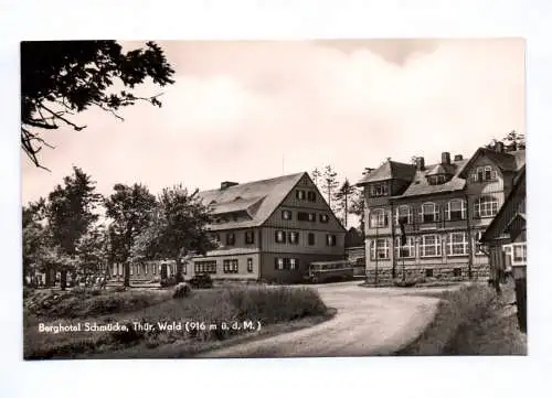 Foto Ak Berghotel Schmücke Thüringer Wald 1963 Suhl