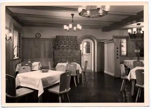 Foto Ak Kulturhaus Falkenhain Erzgebirge Ferienheim 1972