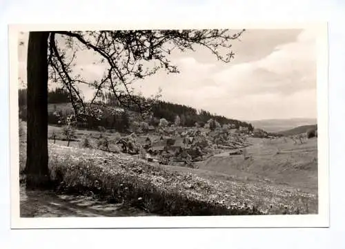 Foto Ak Breitenbach Kreis Suhl Ortsteil Silbach 1964