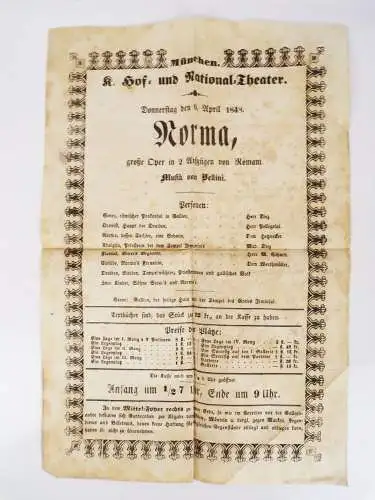 München um 1900 Veranstaltungen Programme Dokumente