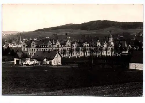 Foto Ak Neusalza Spremberg Häuserzeile um 1910