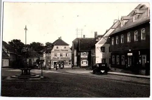Foto Ak Neusalza Spremberg Adler Drogerie