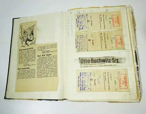 Dokumente Buch Görlitz Lotto Preisausschreiben Fußball Tombola 1969 DDR !