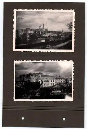 2 x Foto Chaumont Frankfreich 1940 france