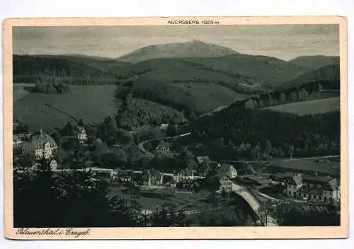Ak Blauenthal Erzgebirge Auersberg 1937