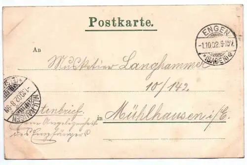 Litho Ak Gruß aus Pappenheim 1899