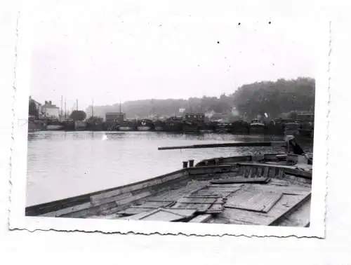 Foto Melun Seine 2 Wk WW2 Frankreich