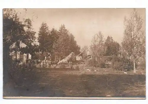 Foto Ak Gut Missa IR 262 Trümmer wohl Grodno Polen Belarus 1 Wk