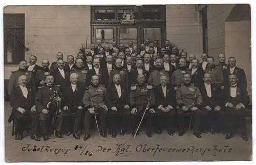 Foto Ak Finkenwalde Feuerwerker Ordensspange Abzeichen 1911 Hotel Imperial