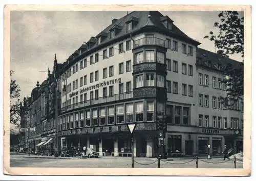 Ak Zwickau Schumannstrasse mit Ringhaus 1942