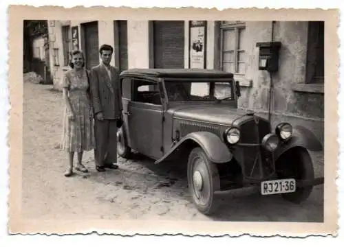 Foto Auto wohl DKW RJ21-36 Oldtimer