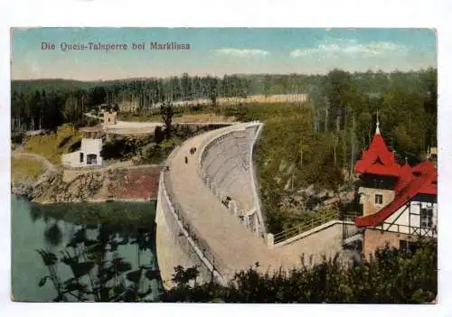 Ak Queis Talsperre bei Marklissa Schlesien
