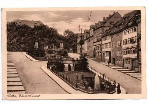 Ak Gotha Wasserkünste