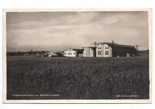 Echtfoto Friedrichshafen am Bodensee Zeppelin Werft Rischlau Bregenz