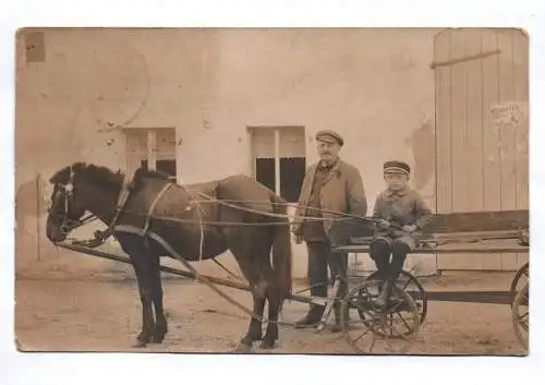 Foto Ak Görlitz Pferdegespann Freikorp Plakat 1919