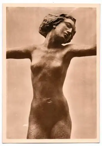 Foto Ak Georg Kolbe Tänzerin 1912 Deutsche Kunst