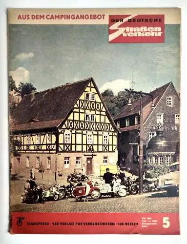 Zeitschrift Der Deutsche Straßenverkehr 1966 Nr. 5 Aus dem Campingangebot