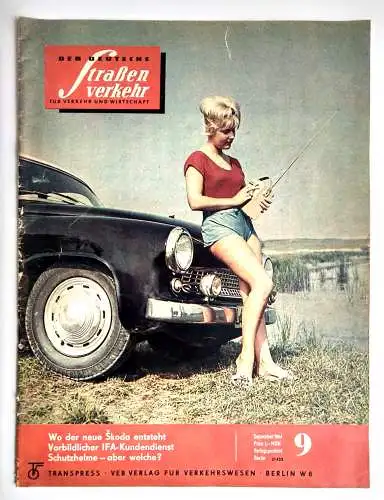 Der Deutsche Straßenverkehr 1964 Nr.9 Wo der neue Skoda entsteht DDR Zeitschrift
