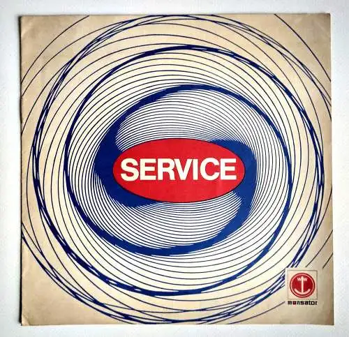 Monsator Vertragswerkstätten Verzeichnis Heft 1974 Haushaltsmaschinen