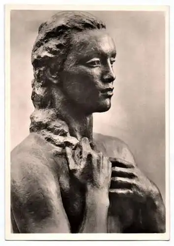 Foto Ak Georg Kolbe Hüterin 1938 Deutsche Kunst