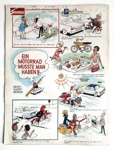 Der Deutsche Straßenverkehr 1974 Nr. 5 Unser Test: WAS 2103 DDR Zeitschrift