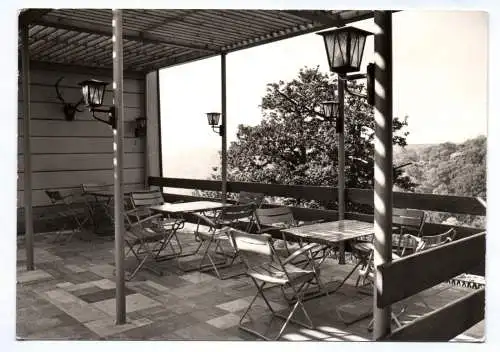 Foto Ak Jagdschloß Meiseberg Mägdesprung 1972