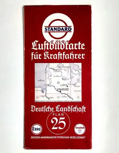 Luftbildkarte für Kraftfahrer Plan 25 Schleswig Holstein