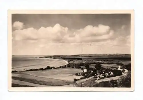 Foto Ak Ostseebad Göhren Rügen Blick ins Mönchguter Land 1956