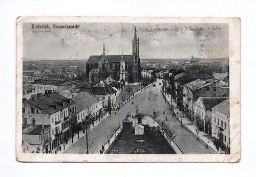 Ak Bialystok Gesamtansicht 1919 Schlesien