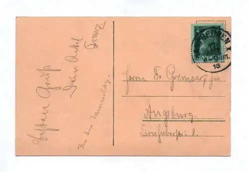 Ak Kaufbeuren 1913 Totalansicht Bayern