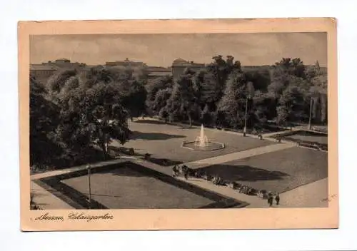 Ak Dessau Palaisgarten 1941 Sachsen Anhalt