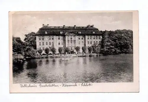 Ak Volkshaus Gaststätten Köpenick Schloß 1951 Berlin