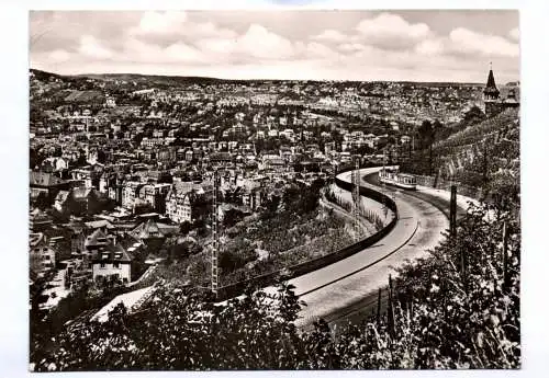Ak Stuttgart Neue Weinsteige 1954