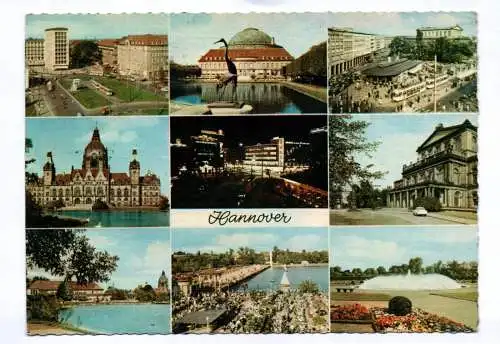 Ak Hannover 1963 Ansichtskarte Niedersachsen
