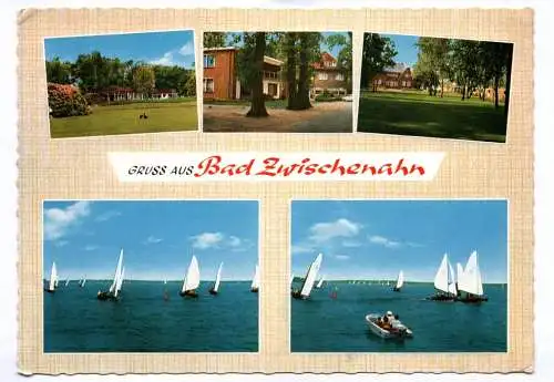 Ak Gruss aus Bad Zwischenahn 1970 Im Kurpark Hotel Haus am Meer