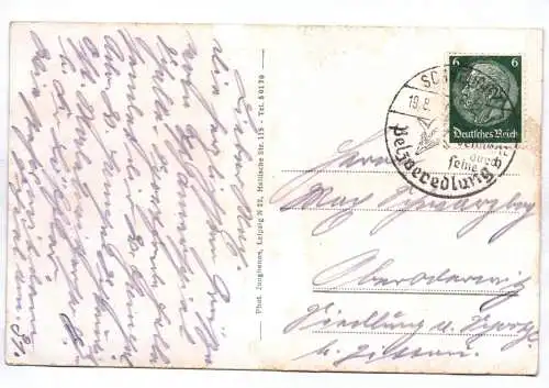 Ak Schkeuditz Gasthof Zur Landesgrenze Leipzig Autos