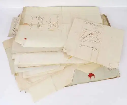 Vorphila Bayern Konvolut Schriftstücke Dokumente Briefe