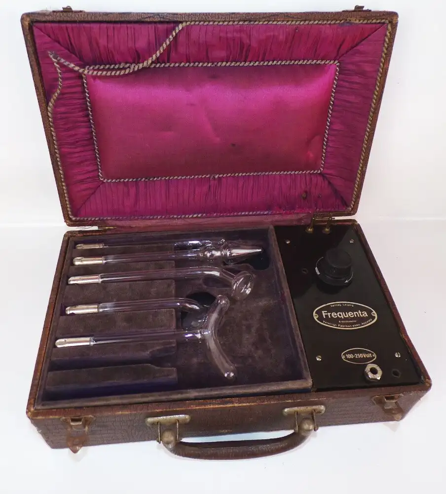 Altes Frequenta Reizstromgerät Strahlenapparat Hochfequenz 1