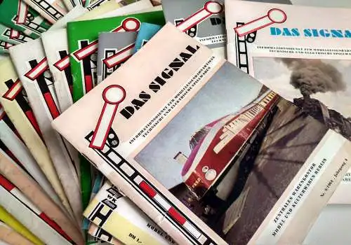 Das Signal Zeitschrift Modelleisenbahn 1963 - 1970 Auswahl Hefte Modellbau
