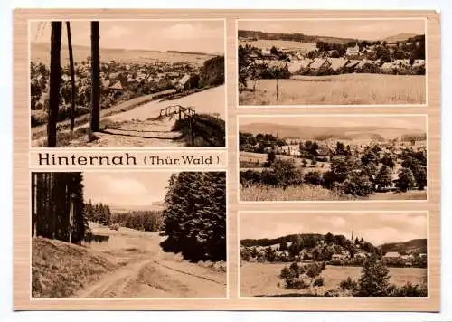 Ak Hinternah Thüringer Wald 1965