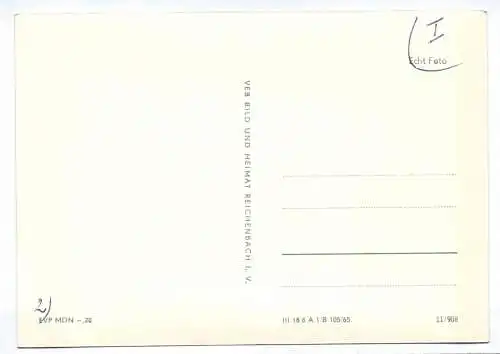 Ak Hinternah Thüringer Wald 1965