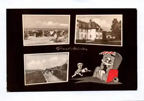 Ak Graal-Müritz 1965 Strand Meer